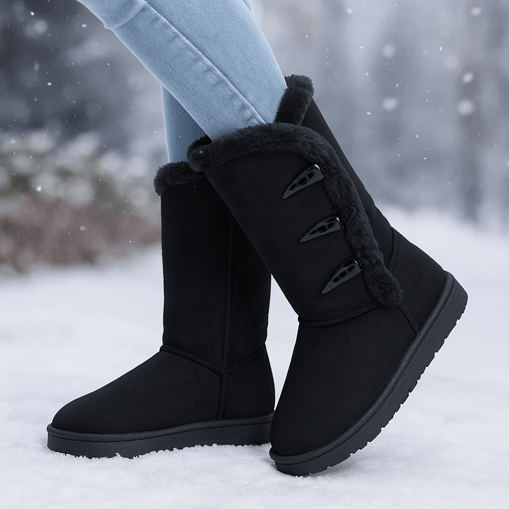 Hoge laarzen met binnenvoering - Maurelle