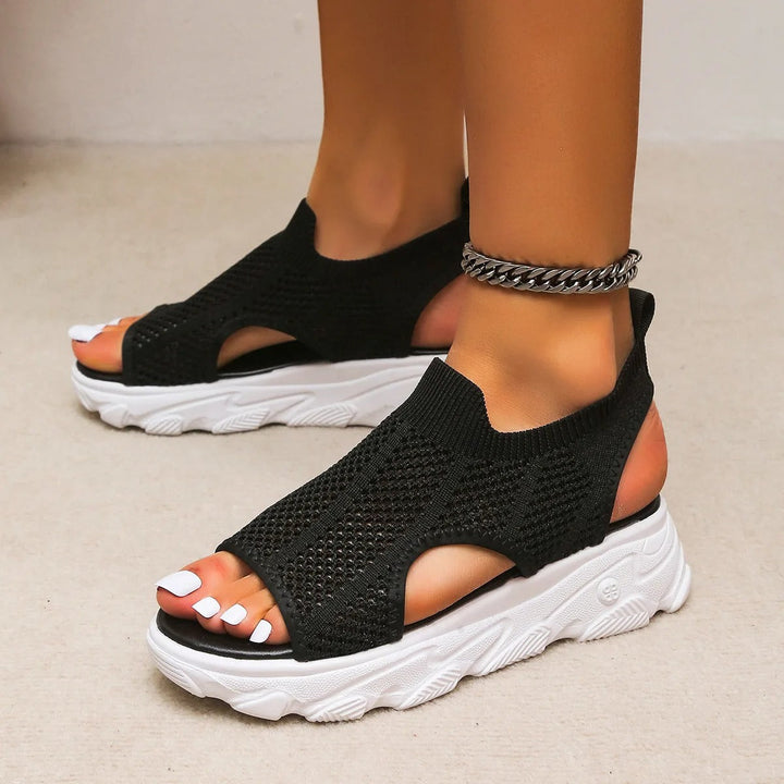 Lucy - Casual sandalen met open teen