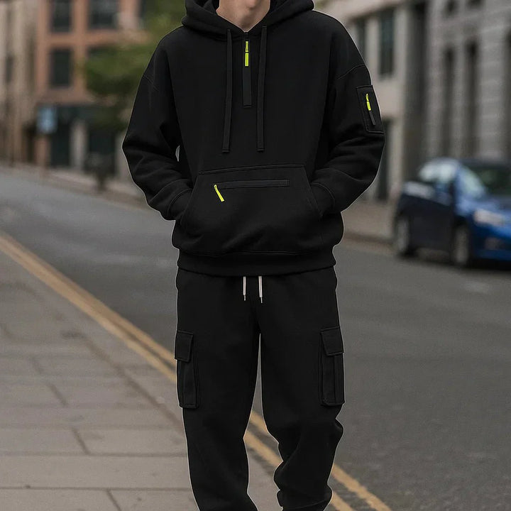 Sweater en cargobroek voor heren - Keiran