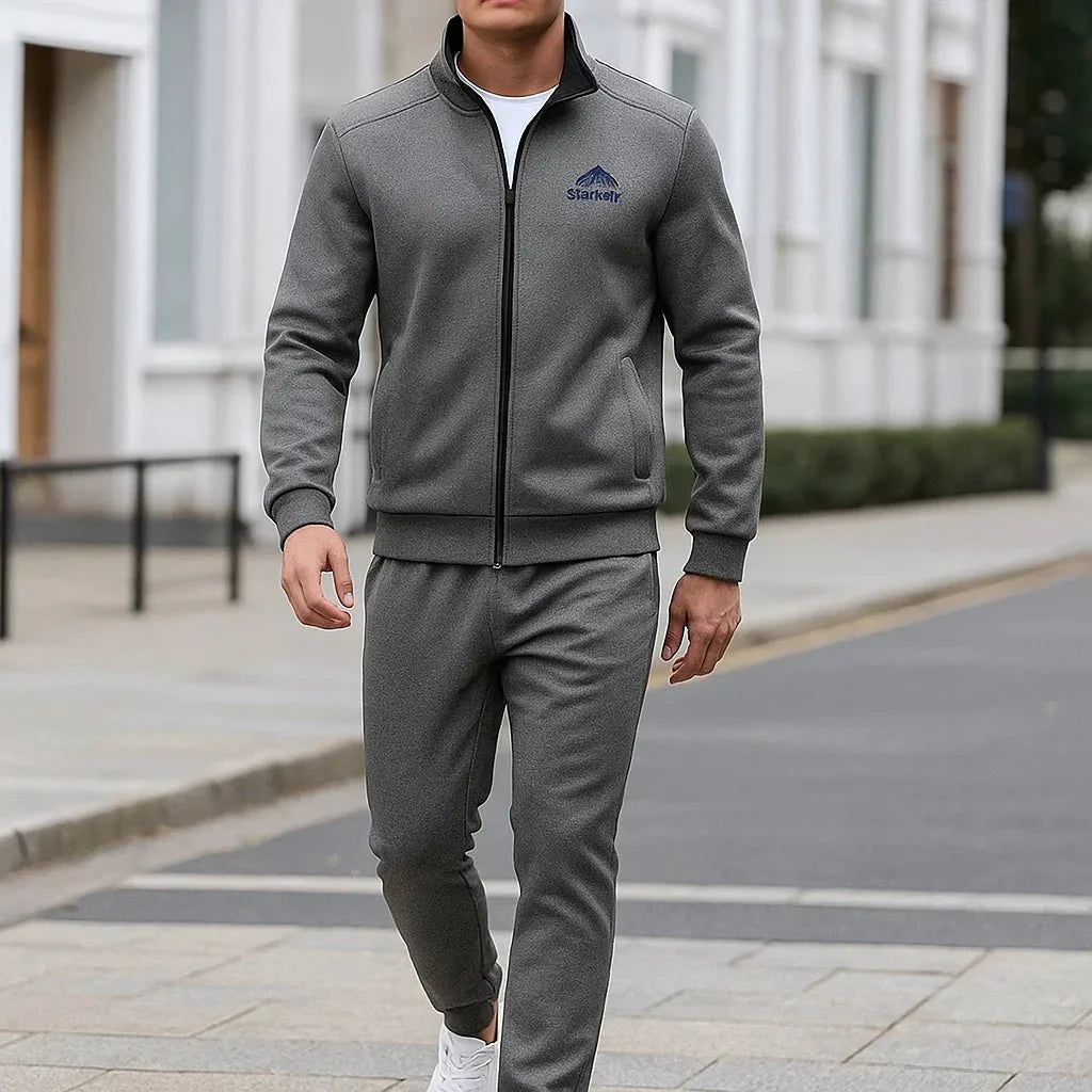 Miesten klassinen collegepuku - korkea kaulus - urheilullinen - mukava - EmiyoSuomi - Verkkapuku