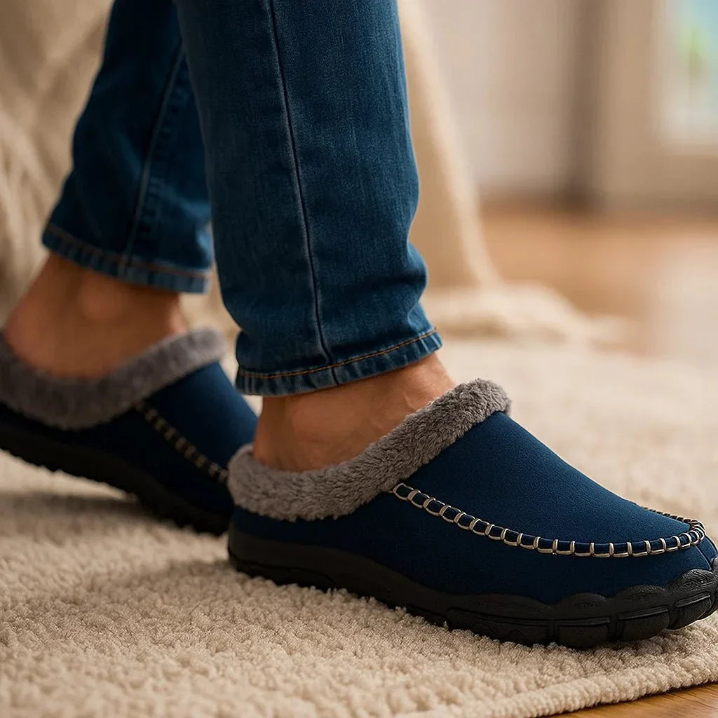 Herenpantoffels wintermode - Délvor