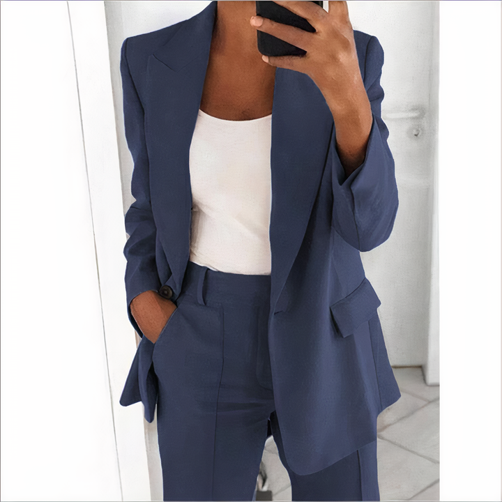 GRETCHEN - Blazerset met jasje en broek