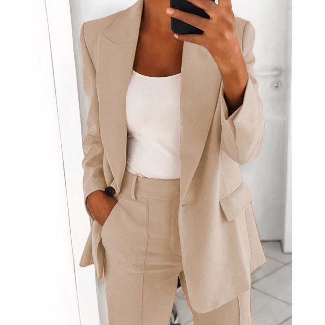 GRETCHEN - Blazerset met jasje en broek