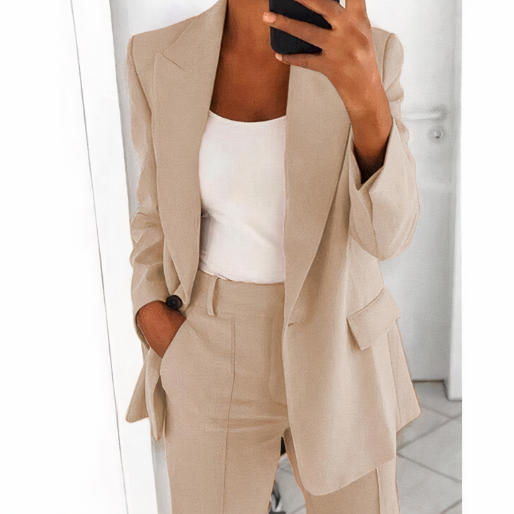 GRETCHEN - Blazerset met jasje en broek