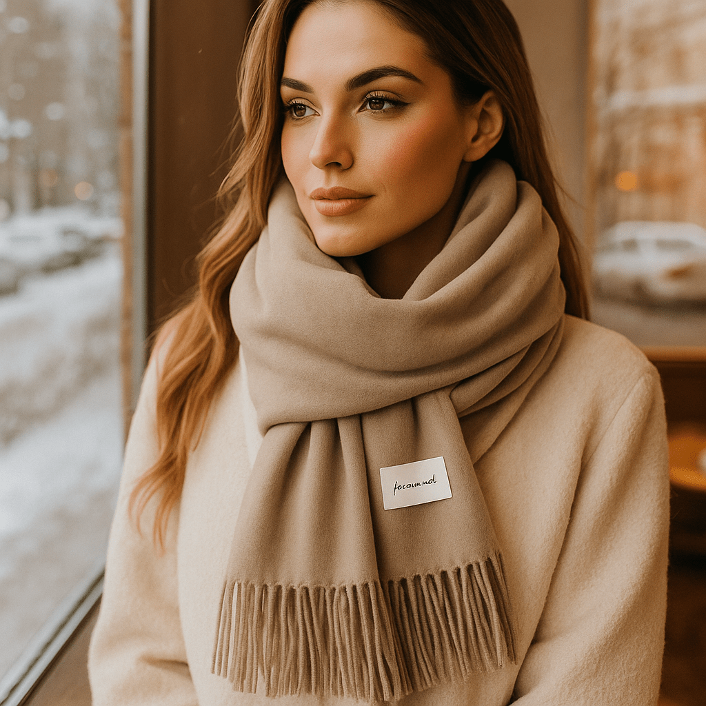 Polaris - huivi – Pehmeä lämpö ja kevyt mukavuus - EmiyoSuomi - Huivit