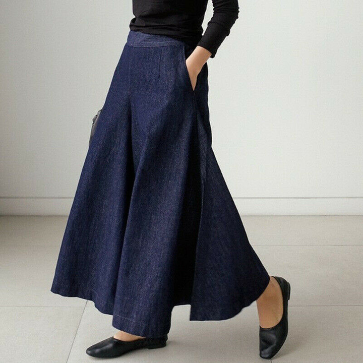 Zomerbroek voor dames - Wijde pijpen - Klassiek