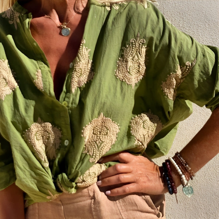 Mary - Vrolijke zomerblouse