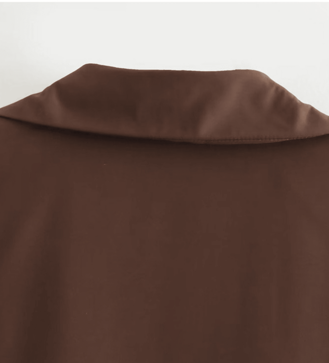 Fara - Elegante satijnen wikkelblouse