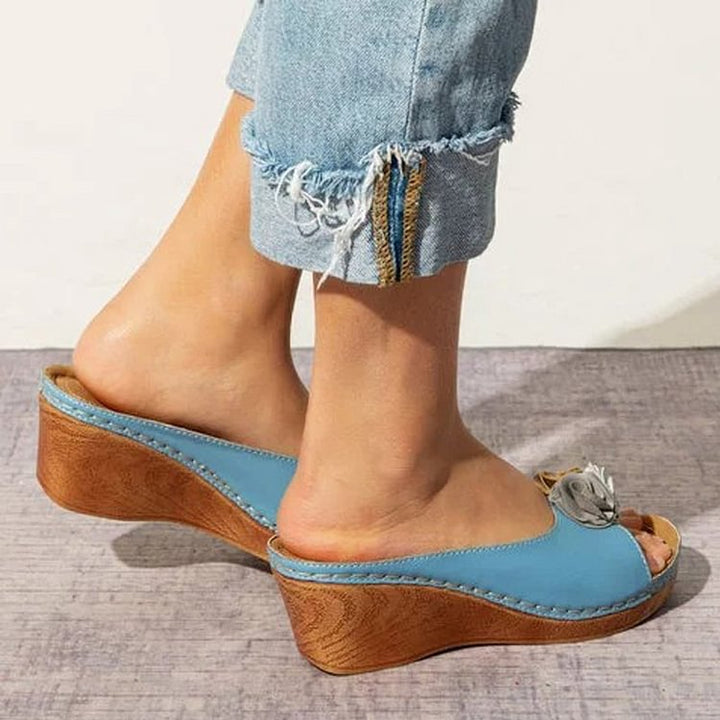 Cleo - Bloem sandalen