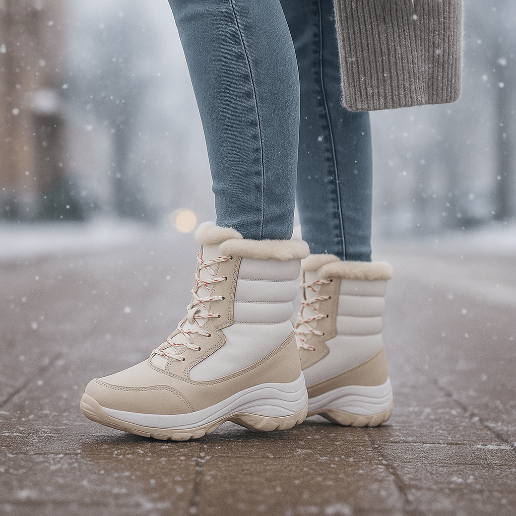 Dameslaarzen met dikke zolen - Rinhoa