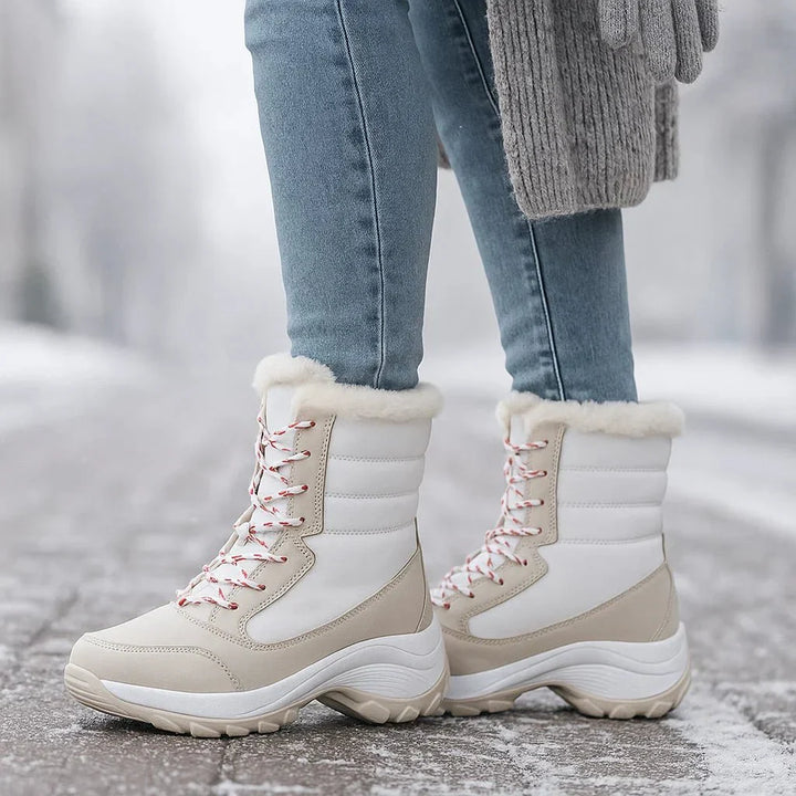 Dameslaarzen met dikke zolen - Rinhoa