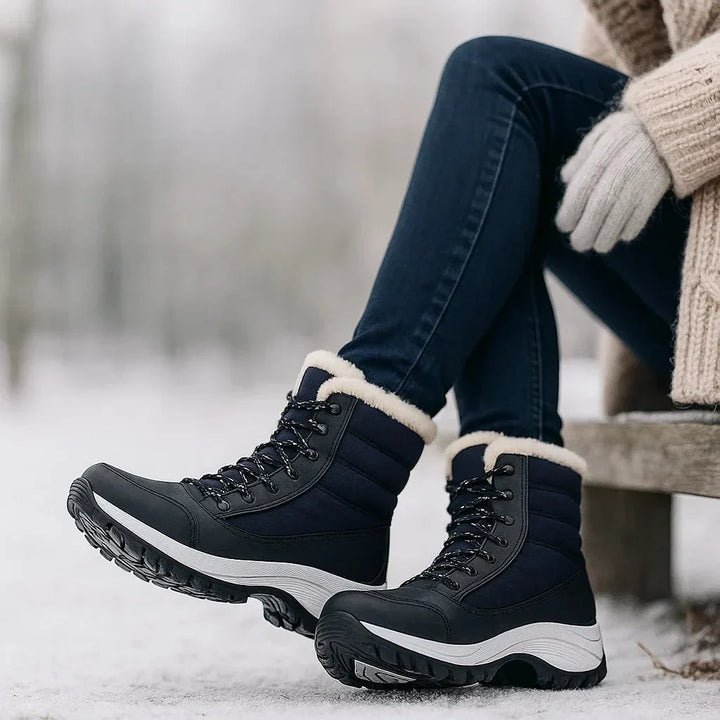 Dameslaarzen met dikke zolen - Rinhoa