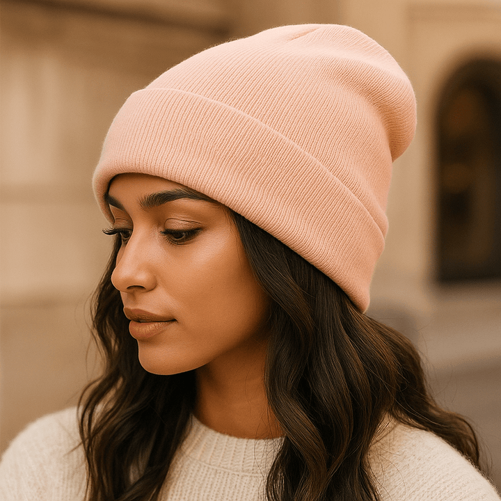 Talvilakki Noor satiinivuorella – Hiusten anti - frizz - EmiyoSuomi - Lämpimät pipot