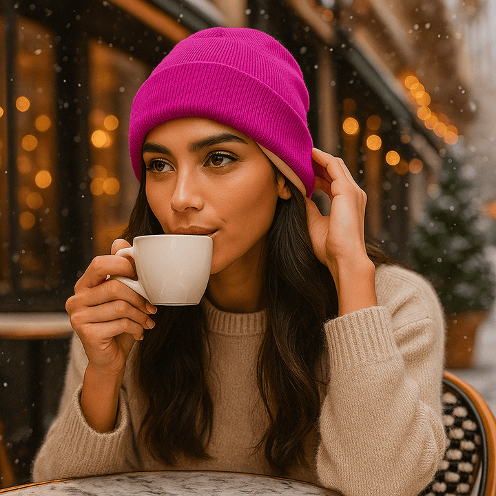 Dameshoed met zachte stijl en beschermende voering - Avrile