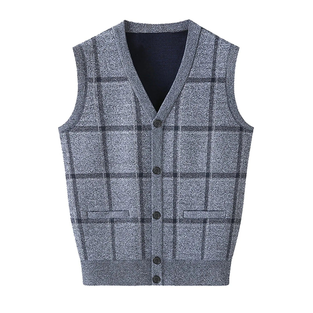 Klassiek gebreid herengilet - Erwin
