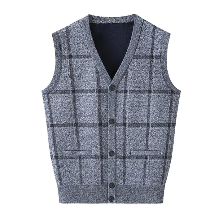 Klassiek gebreid herengilet - Erwin