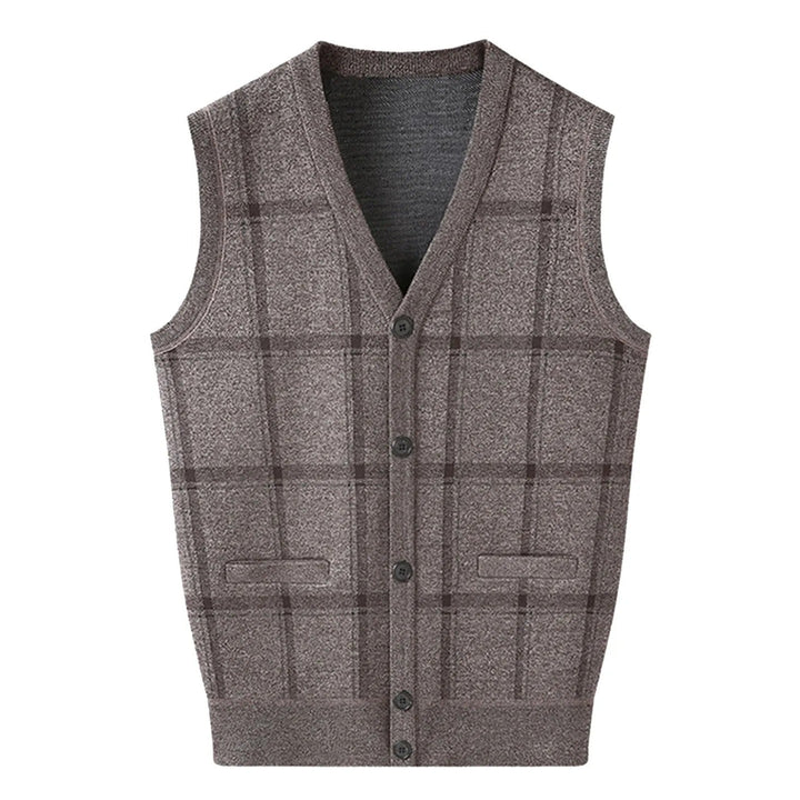 Klassiek gebreid herengilet - Erwin