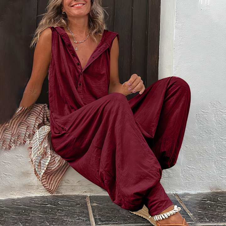 MARIA - Comfortabele zomerjumpsuit