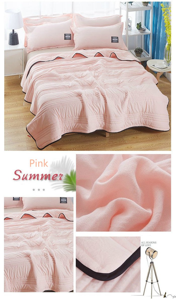 Ademende en verkoelende deken voor de zomer