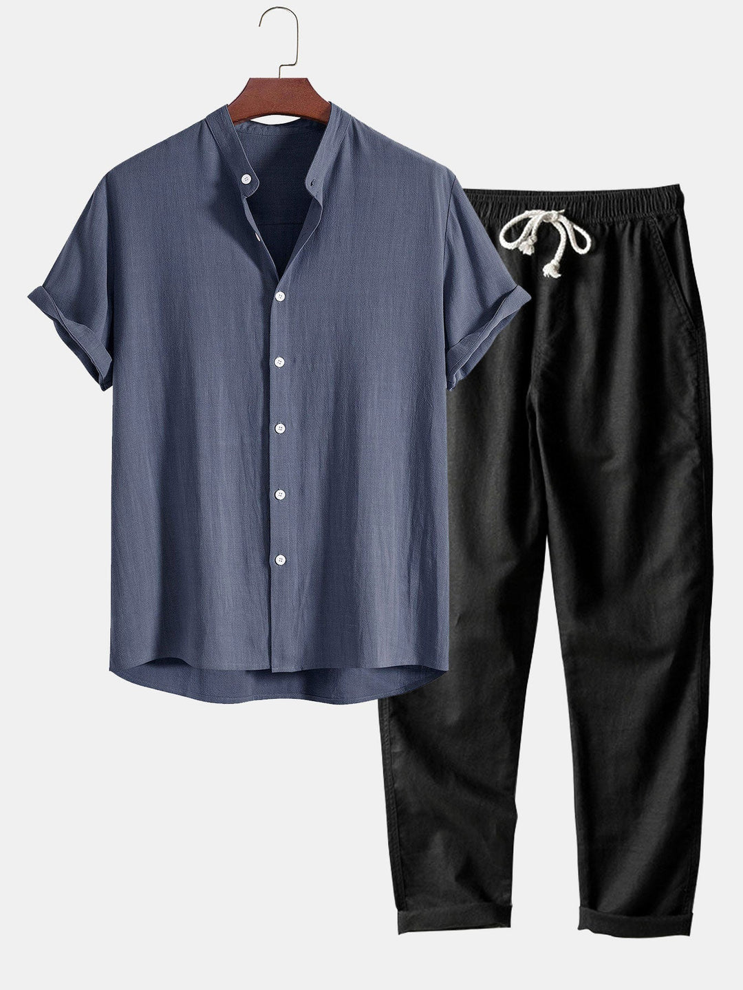 ZAID - Linnen shirt en broek