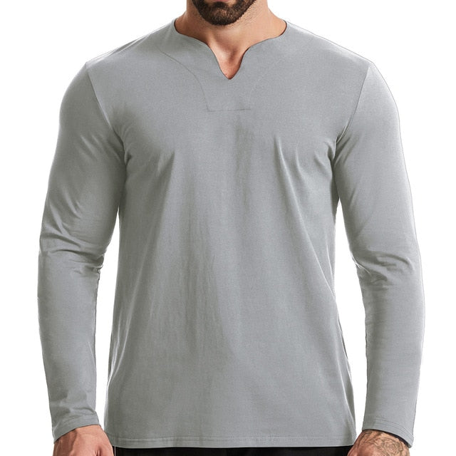 SIMON 3 - Stretch shirt met lange mouwen