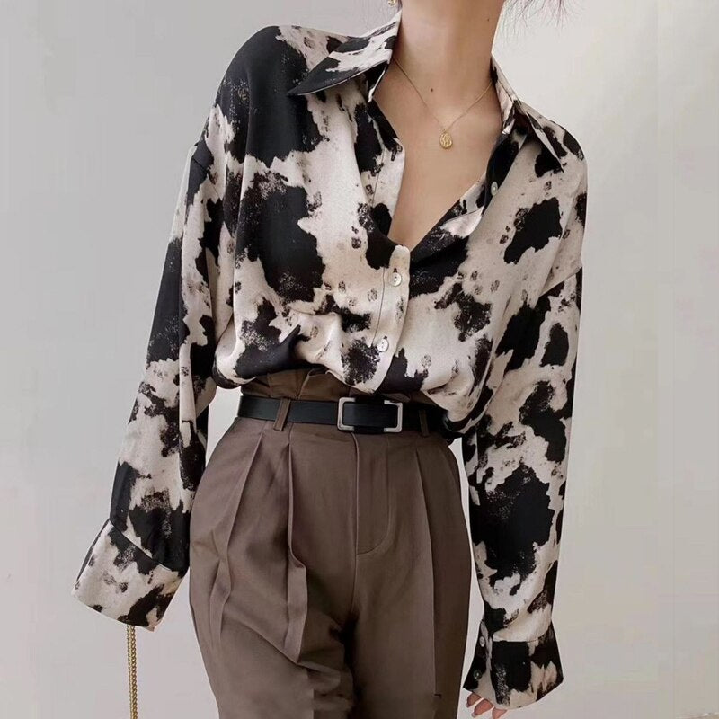 Tess - Bedrukte blouse voor dames