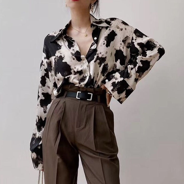 Tess - Bedrukte blouse voor dames