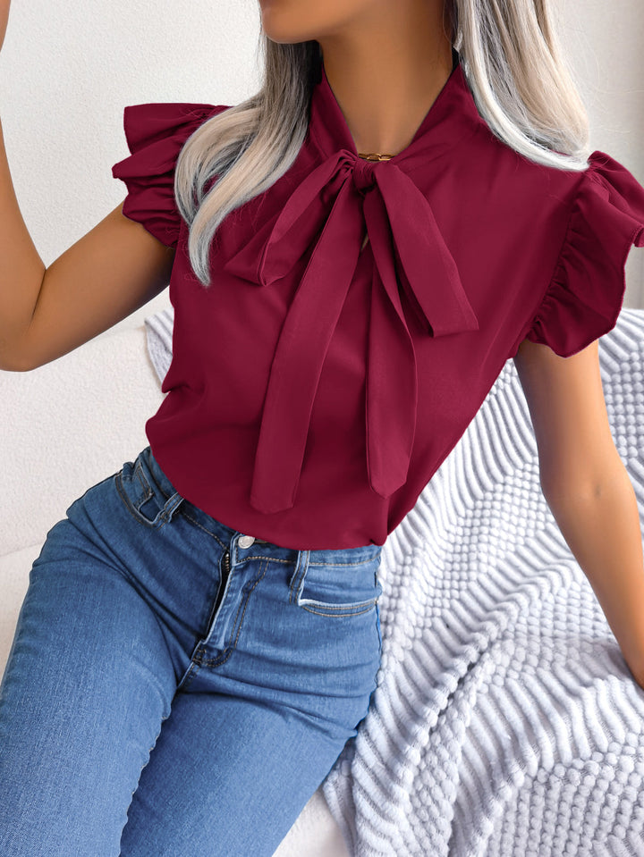 LARA - Blouse met strik